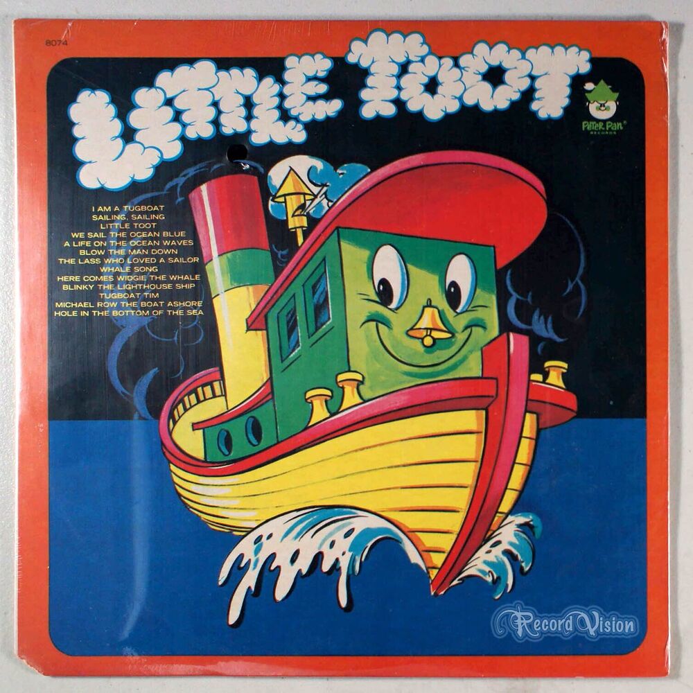 Little Toot (1975) [SEALED] Vinyl LP • Tugboat • Peter Pan Records